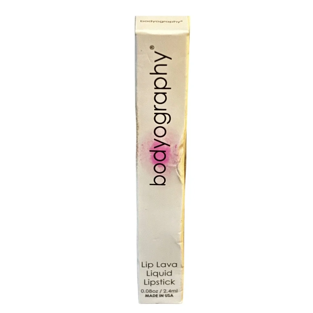 Bodyography Lip Lava Liquid Lipstick-Stripped-0.08oz 2.4ml Made USA New in Box